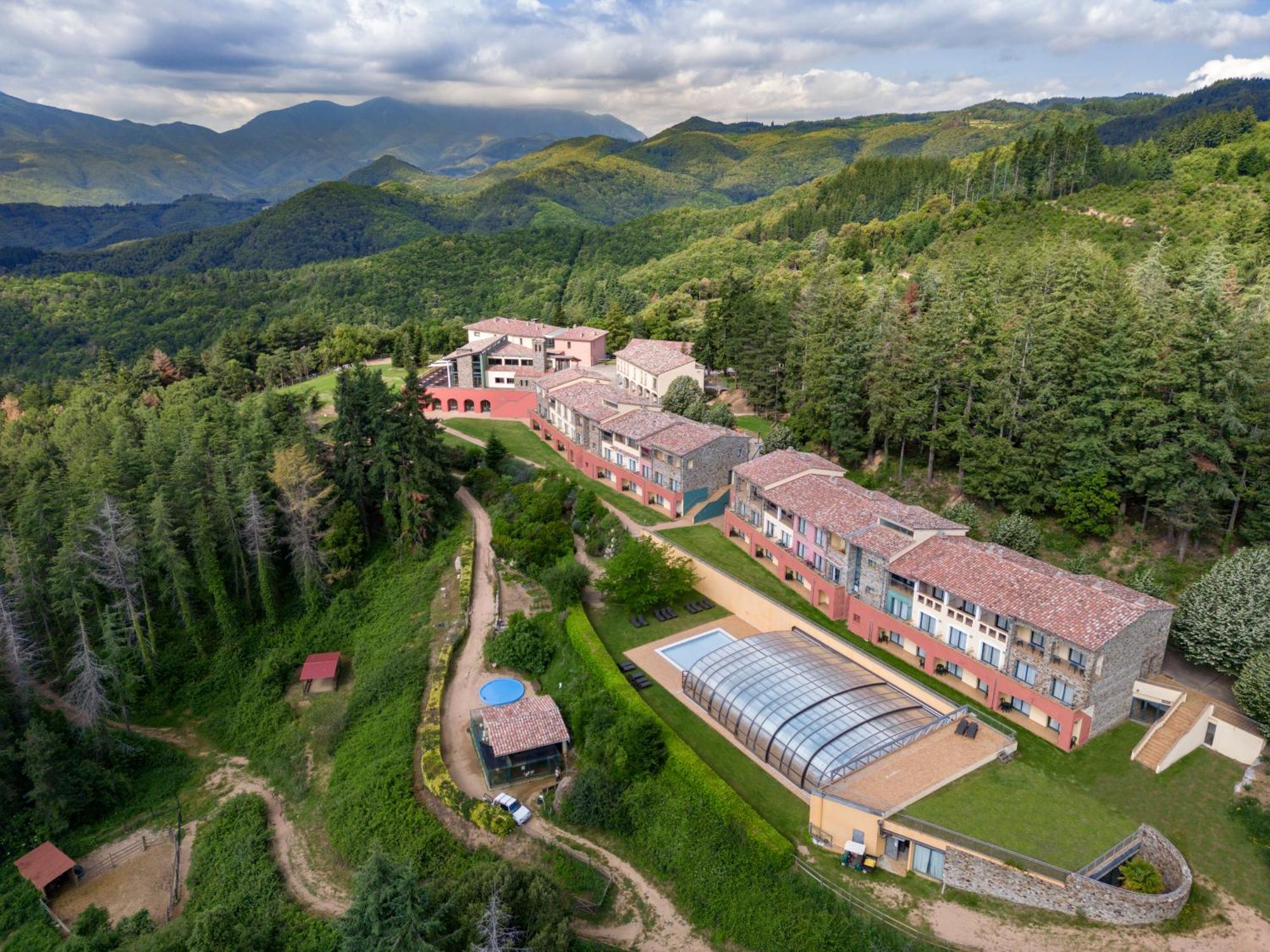 Vilar Rural De Sant Hilari Sacalm By Serhs Hotels Экстерьер фото